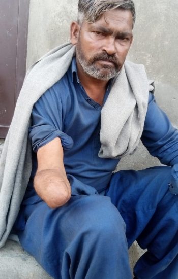 Muhammad Abrahim stump Right Hand